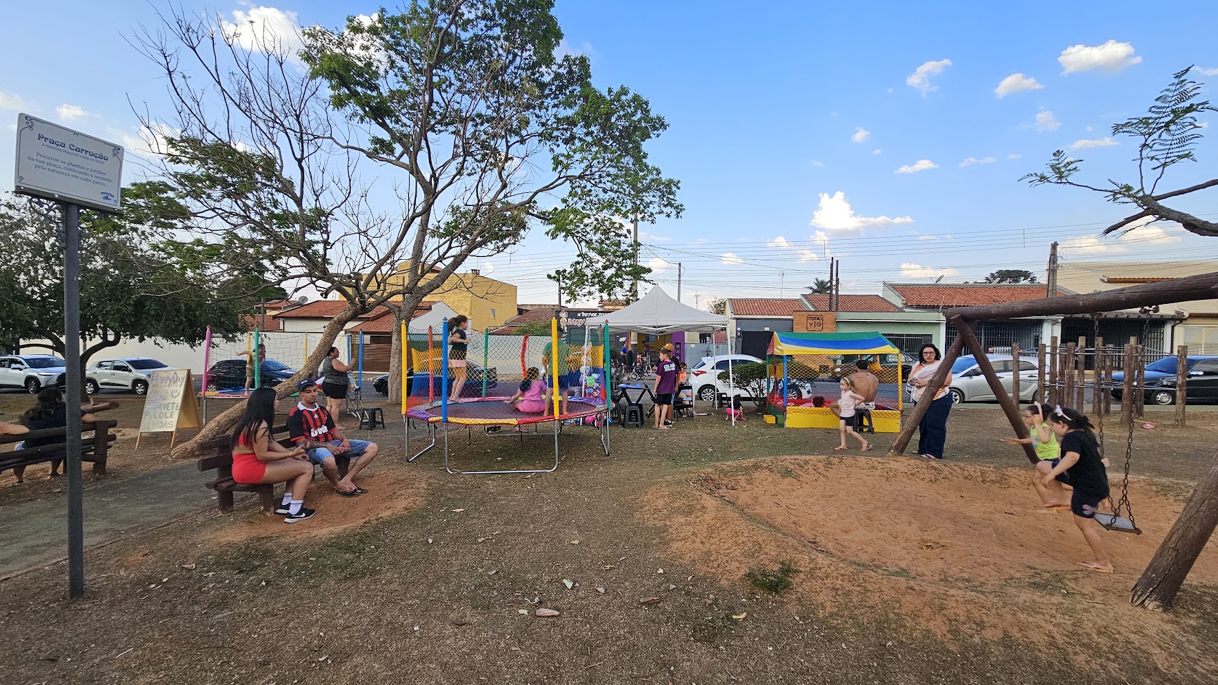 Dia de sol na Happy Day – Praça do Carroção Tatuí/SP