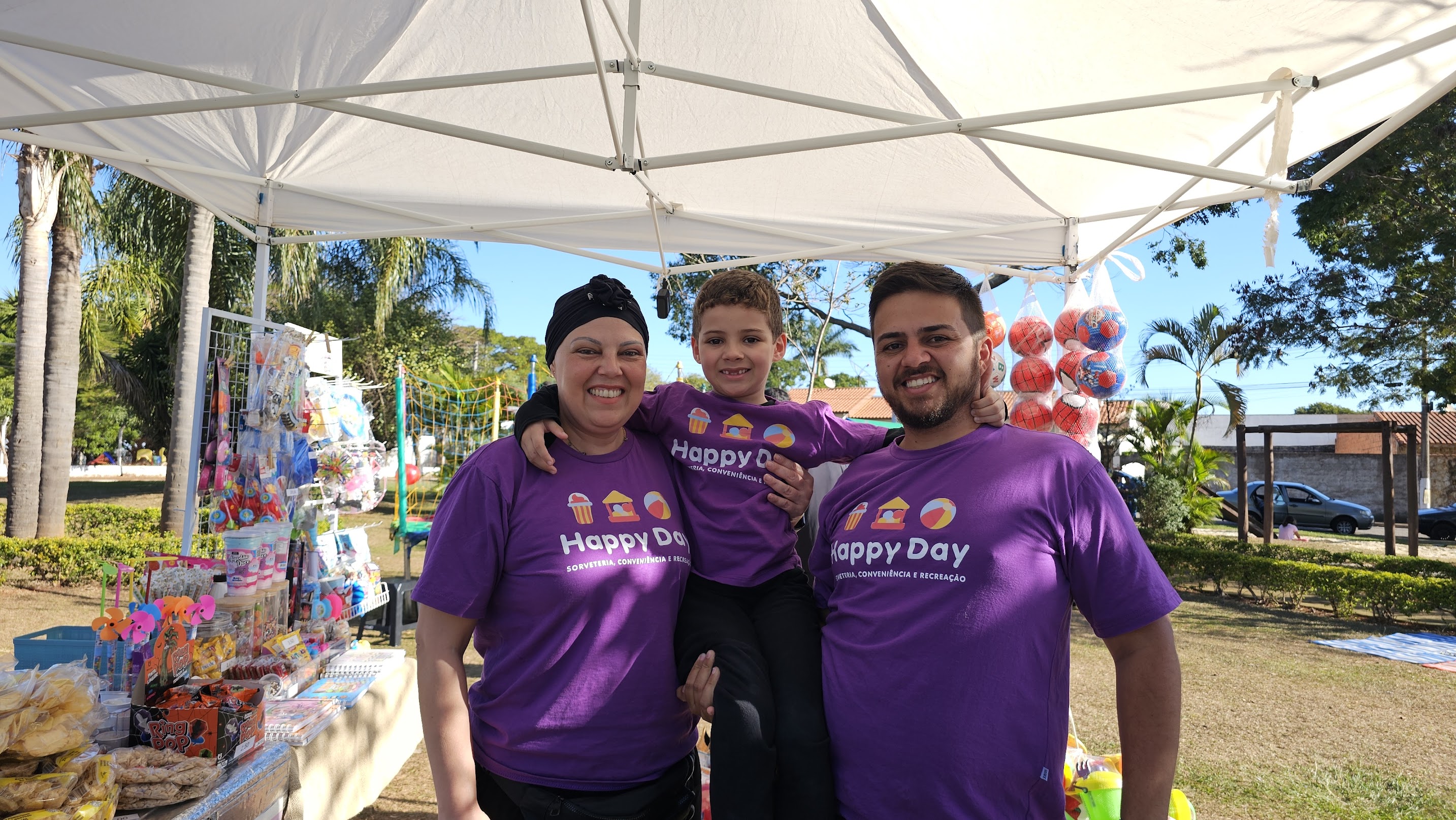 Vanessa e Fagner – equipe Happy Day em Tatuí/SP